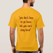 T-shirt le café iguane (Dos)