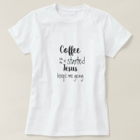 Le Café Personnalisé Me Fait Commencer Jésus M'Emp