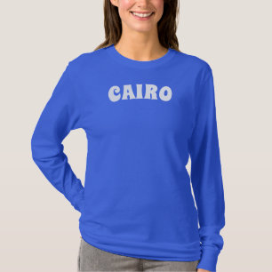T-shirt Le Caire, Egypte, chemises de voyage, ajouter du t