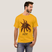 T-shirt Le calmar indique hé ! (Devant entier)