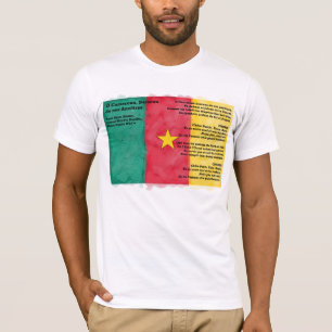 T-shirt Le Cameroun - O Cameroun, berceau de nos ancêtres