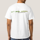 T-shirt Le camp dynamique (Dos)