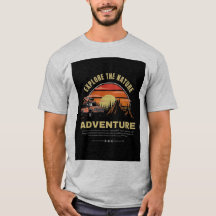 Le camp tout-terrain d'aventure dans la nature.. t