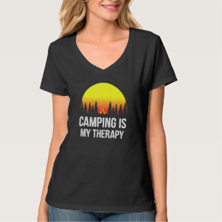 T-shirt Le camping est ma thérapie - Camping 1