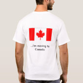 T-shirt Le Canada (Dos)