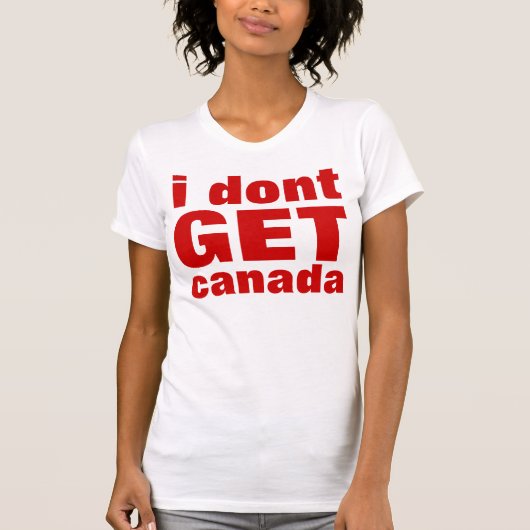 T-shirt le Canada (Devant)