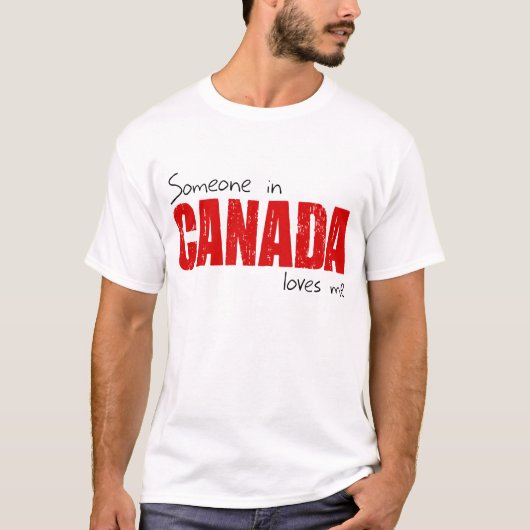 T-shirt Le Canada (Devant)