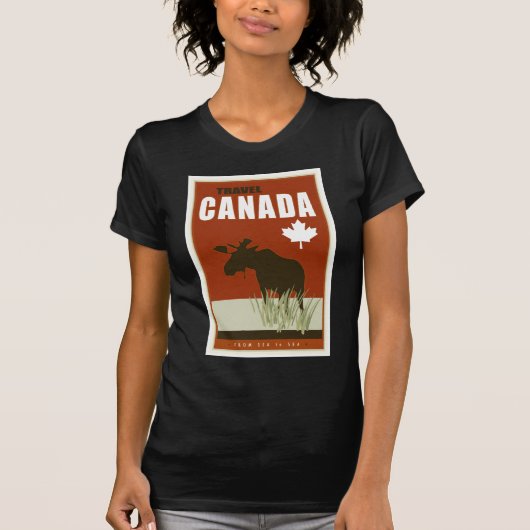 T-shirt Le Canada (Devant)