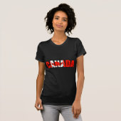 T-shirt Le Canada (Devant entier)