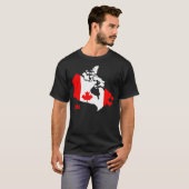 T-SHIRT LE CANADA (Devant entier)