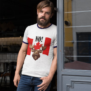T-shirt Le Canada dit non
