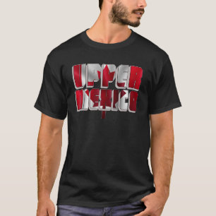 T-shirt Le Canada Est Comme Un Mexique Du Nord Au-Dessus D