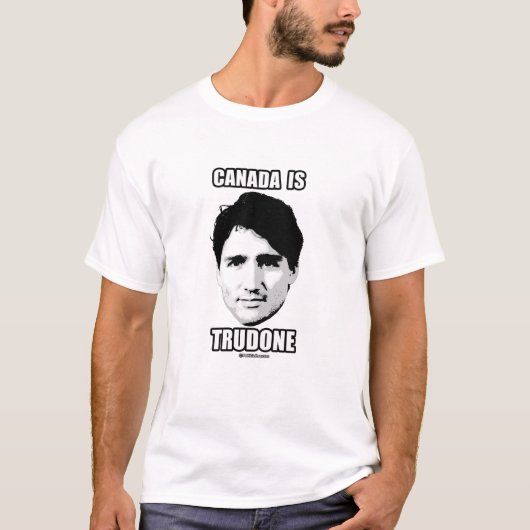 T-shirt Le Canada est Trudone - .png (Devant)