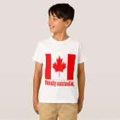 T-shirt Le Canada est un pays exceptionnel (Devant entier)