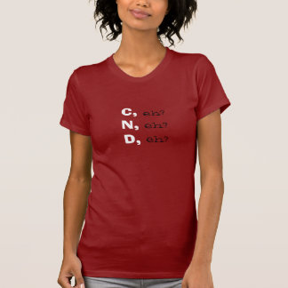 T-shirt Le Canada, hein ?