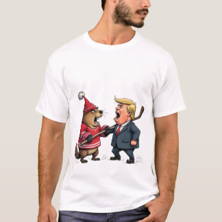 T-shirt Le Canada lutte contre Trump