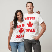 T-shirt Le Canada n'est PAS à vendre (Unisexe)