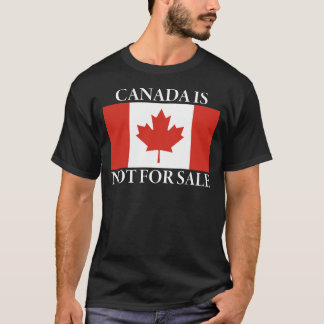 T-shirt Le Canada n'est pas à vendre