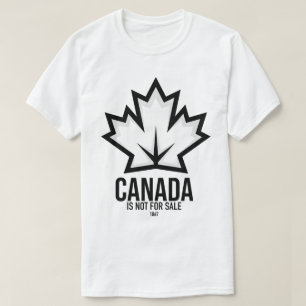 T-shirt Le Canada n'est pas à vendre Canadian Pride Canada