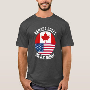 T-shirt Le Canada ordonne les États-Unis radote