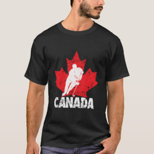 T-shirt Le Canada possède le hockey