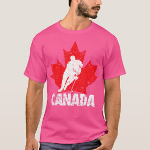 T-shirt Le Canada possède le hockey