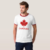 T-shirt Le Canada possèdent le Podium2 (Devant entier)