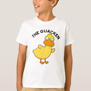T-shirt Le Canard Drôle de Quacken Pun