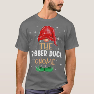 T-shirt Le canard en caoutchouc Gnome Family Correspondant