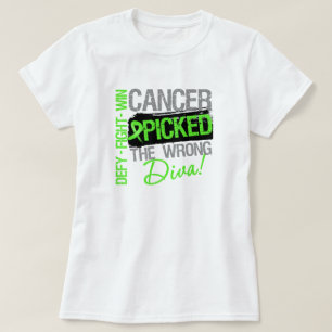 T-shirt Le Cancer a sélectionné le lymphome faux de