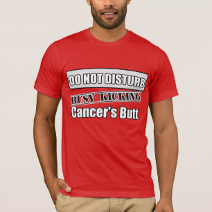 T-shirt Le cancer de l'os ne touchent pas à donner un cou