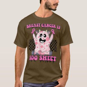 T-shirt Le cancer du sein est Bosheet Retro Super Hal