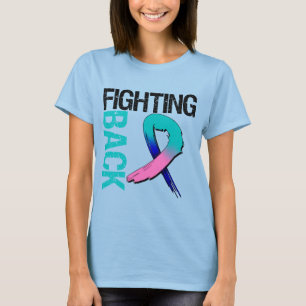 T-shirt Le cancer du thyroïde contre-attaque