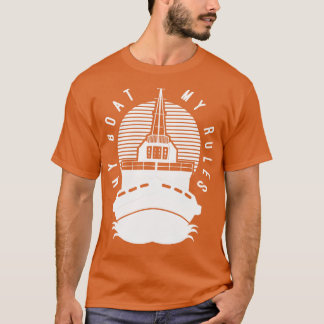 T-shirt Le capitaine de bateau Cadeau