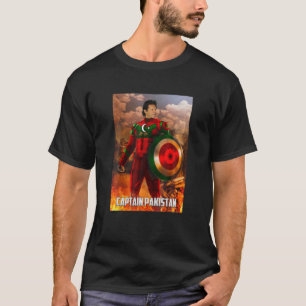 T-shirt Le capitaine Pakistan Imran Khan PTI Pakistan