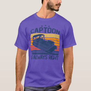 T-shirt Le Captoon Est Toujours Le Bon Propriétaire Pontoo