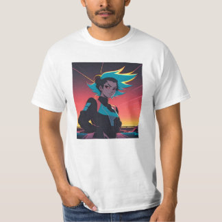T-shirt Le Caractère Anime Vous Regarde Avec Jugement...