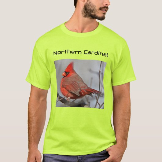 T-shirt Le Cardinal du Nord (Devant)