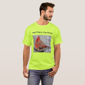 T-shirt Le Cardinal du Nord (Devant entier)