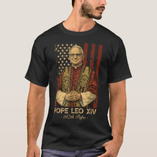 T-shirt Le cardinal Robert Francis Prévost le pape Leo Xiv