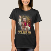 T-shirt Le cardinal Robert Prevost le pape Leo Xiv 5 (Devant)