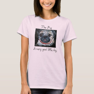 T-shirt Le Carlin. Un bon petit chien.