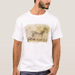 T-shirt Le carré de village dans la baie de Hong Kong,