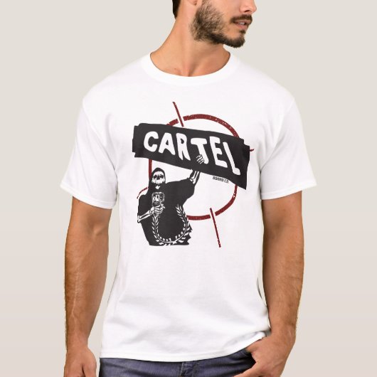 T-shirt Le cartel labourent la mort T (Devant)