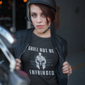 T-shirt Le Casque Spartan Iconique Ne Doit Pas Être Violé 