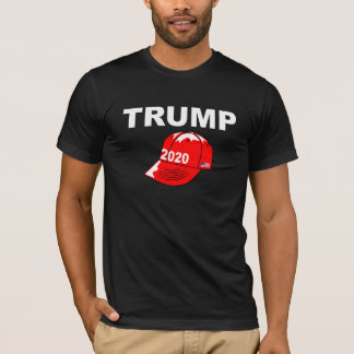 T-shirt Le casquette rouge de l'atout 2020 réélisent le