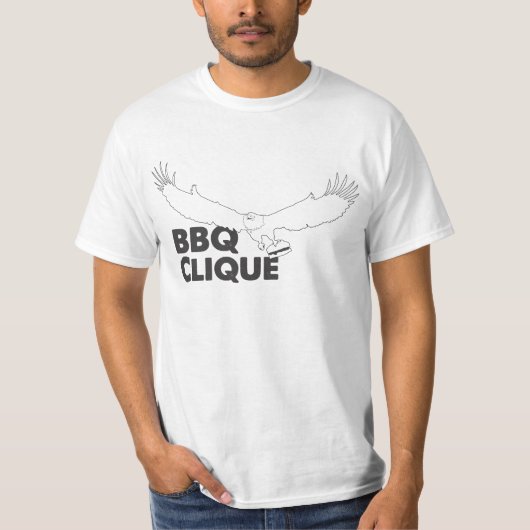 T-shirt Le casse-croûte aiment Eagle (Devant)
