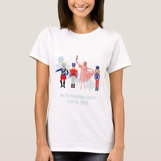 T-shirt Le Cast Nutcracker 2024 (Devant)