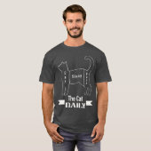 T-shirt Le Cat Daily retro (Devant entier)