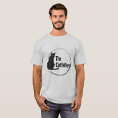 T-shirt Le Catfather, Amoureux des chats, Team Cat (Devant entier)